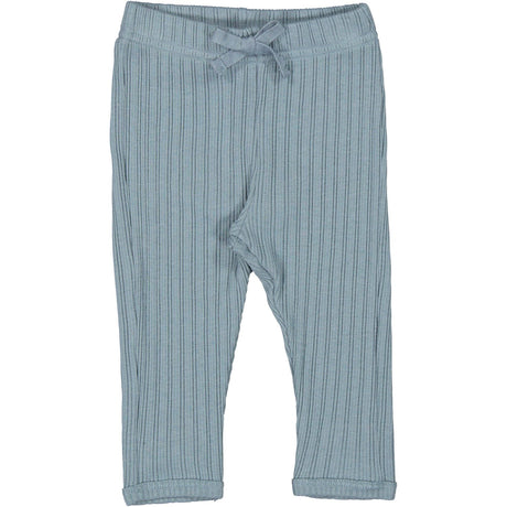 MarMar Modal Pointelle Rib Blue Dove Pitti Pants