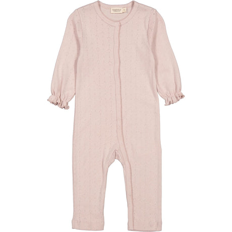 MarMar Modal Pointelle Faded Rose Roxanna Onesie