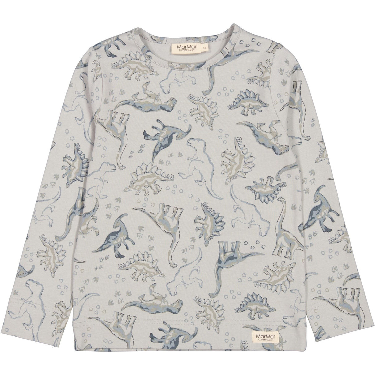 MarMar Jersey Print Dinosaurs Teller Blouse