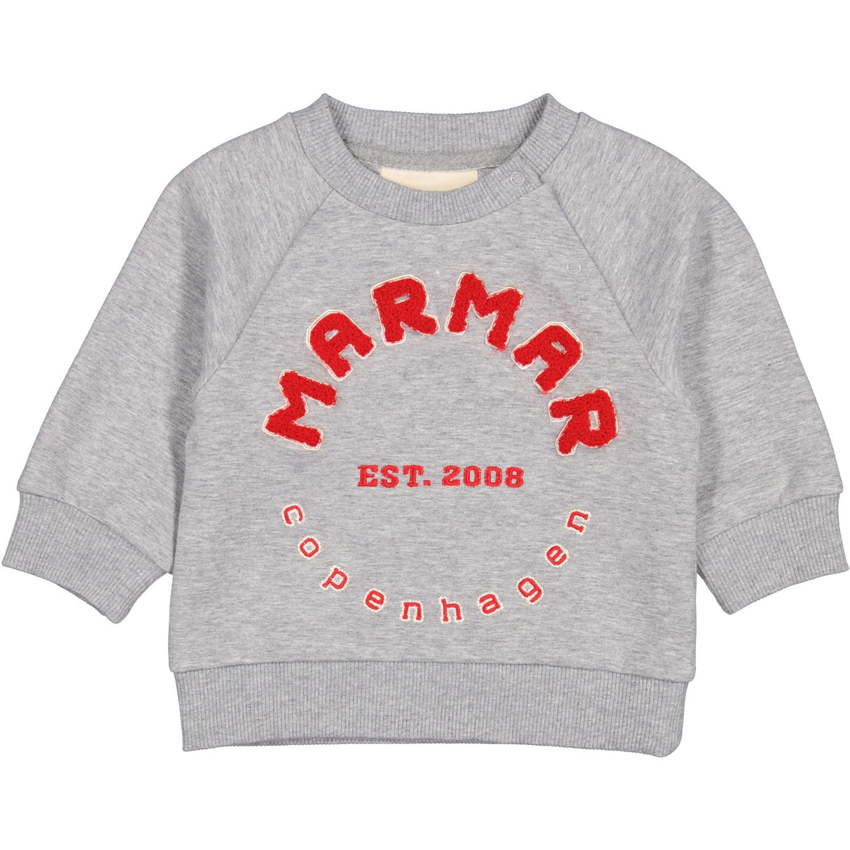 MarMar Double Jersey Red Logo Theos B Sweatshirt