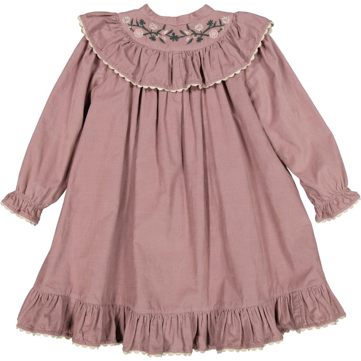 MarMar Fine Cord Dusty Mauve Dalina Dress