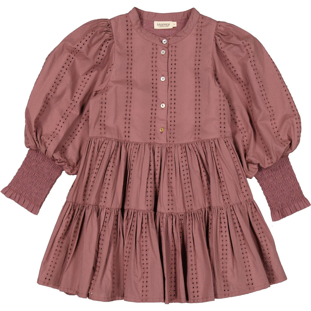 MarMar Broderie Anglaise Dusty Grape Dela Dress