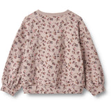 Wheat Dry Rose Flower Vine Sweatshirt Lia