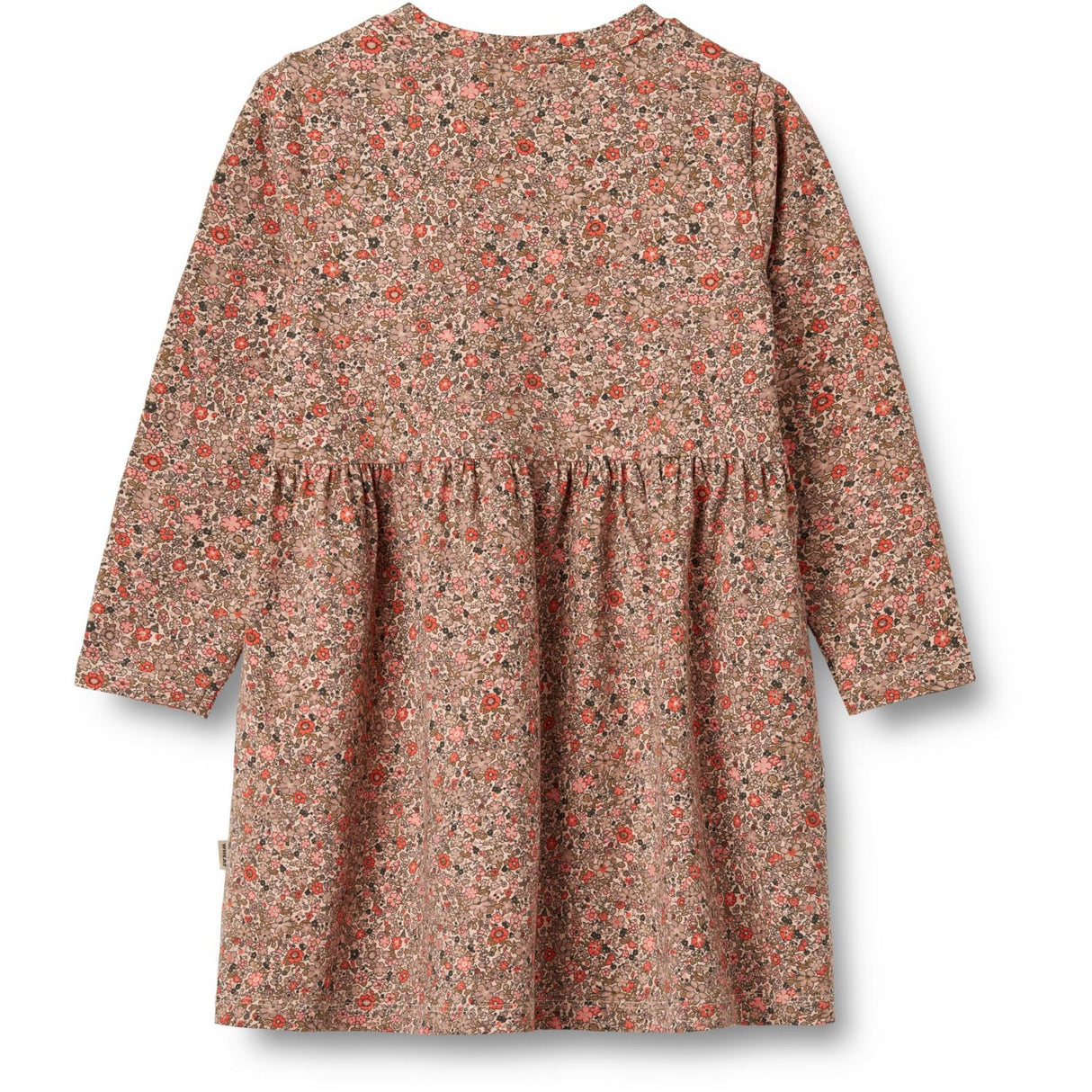 Wheat Rose Flower Meadow Jersey Dress Sessa