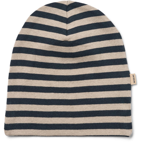 Wheat Navy Stripe 2 Hat Soft Aidan