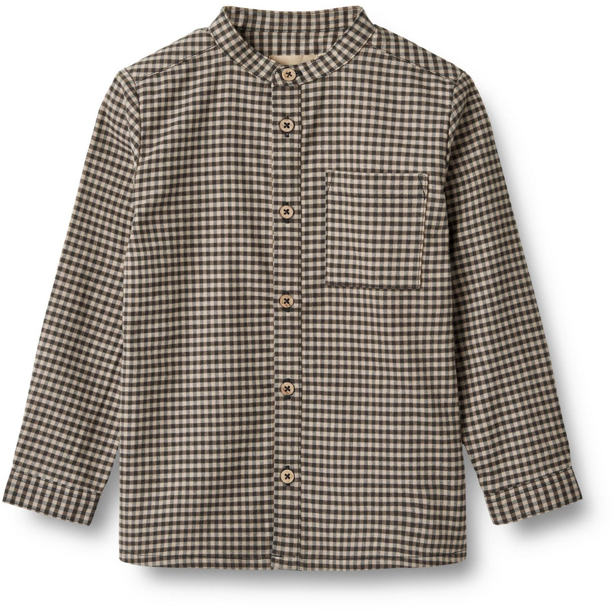 Wheat Raven Check Shirt Willum