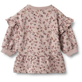 Wheat Dry Rose Flower Vine Sweat Dress Annika