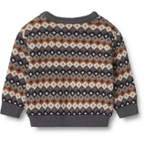 Wheat Multi Jacquard Pullover Elias