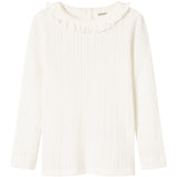 Lil'Atelier Coconut Milk Rachel Nis Slim Blouse Noos