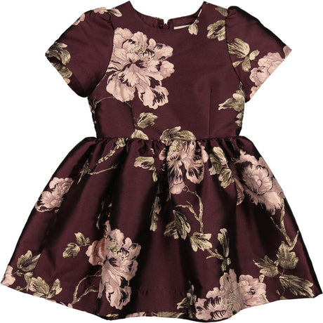 MarMar Party Jacquard Deep Mulberry Jacquard Doreen Dress