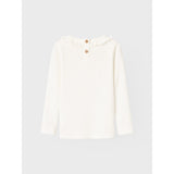 Lil'Atelier Coconut Milk Rachel Nis Slim Blouse Noos