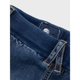 Name It Dark Blue Denim Ben Baggy Cargo Jeans Noos