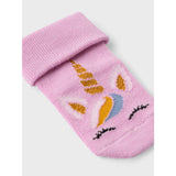 Name It Pastel Lavender Ladda Terry undefined Socks 2