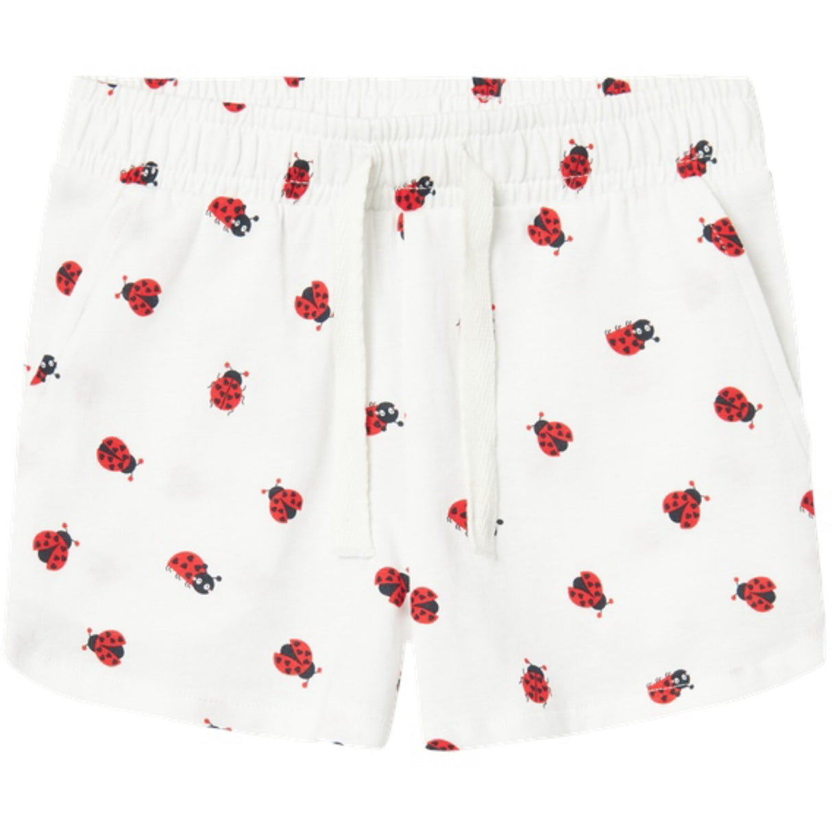 Name It Bright White Ladybugs Vigga Shorts Noos