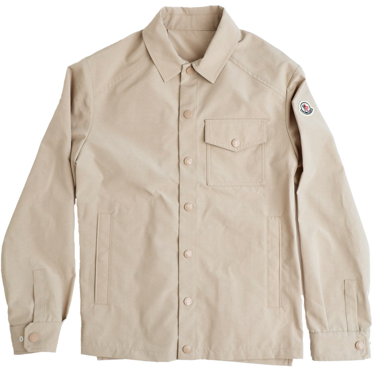 Moncler Chisulo Shirt Jacket Beige