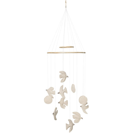 Ferm Living Undyed Swif Bird Mobile