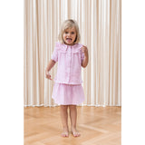 Fliink Cloud Dancer Pink Stripe Ciao Stripe SS Shirt 5