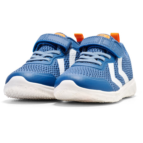 Hummel Blue/Yellow Actus Recycled Jr Sneakers