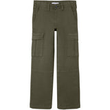 Name It Olive Night Ryan Twill Cargo Pants Noos