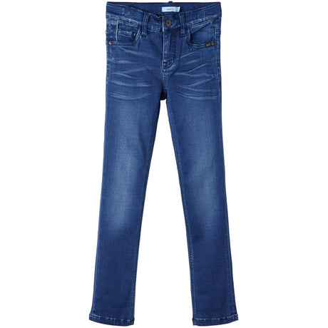 Name It Dark Blue Denim Silas Xslim Jeans Noos