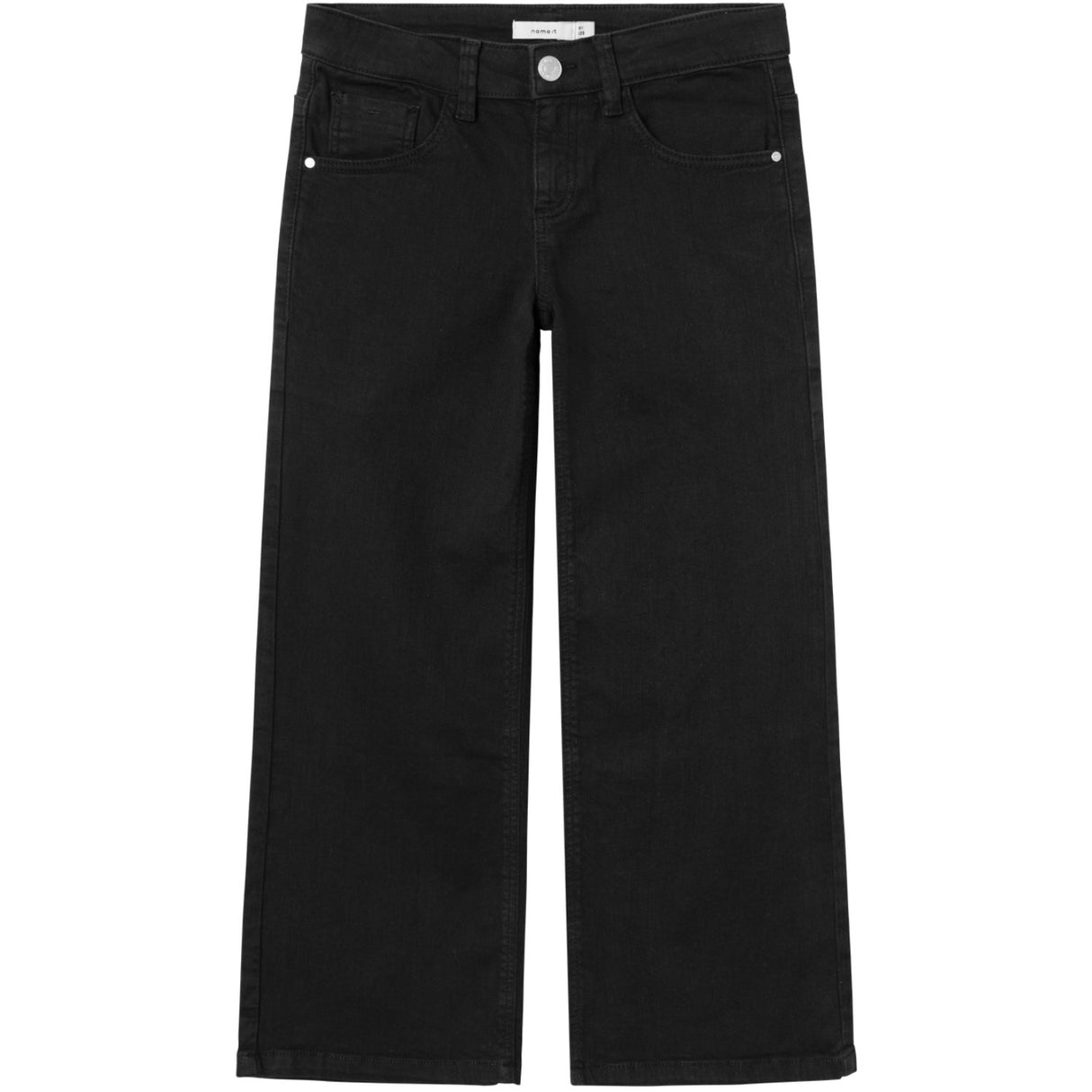 Name It Black Rose Wide Twill Pants Noos