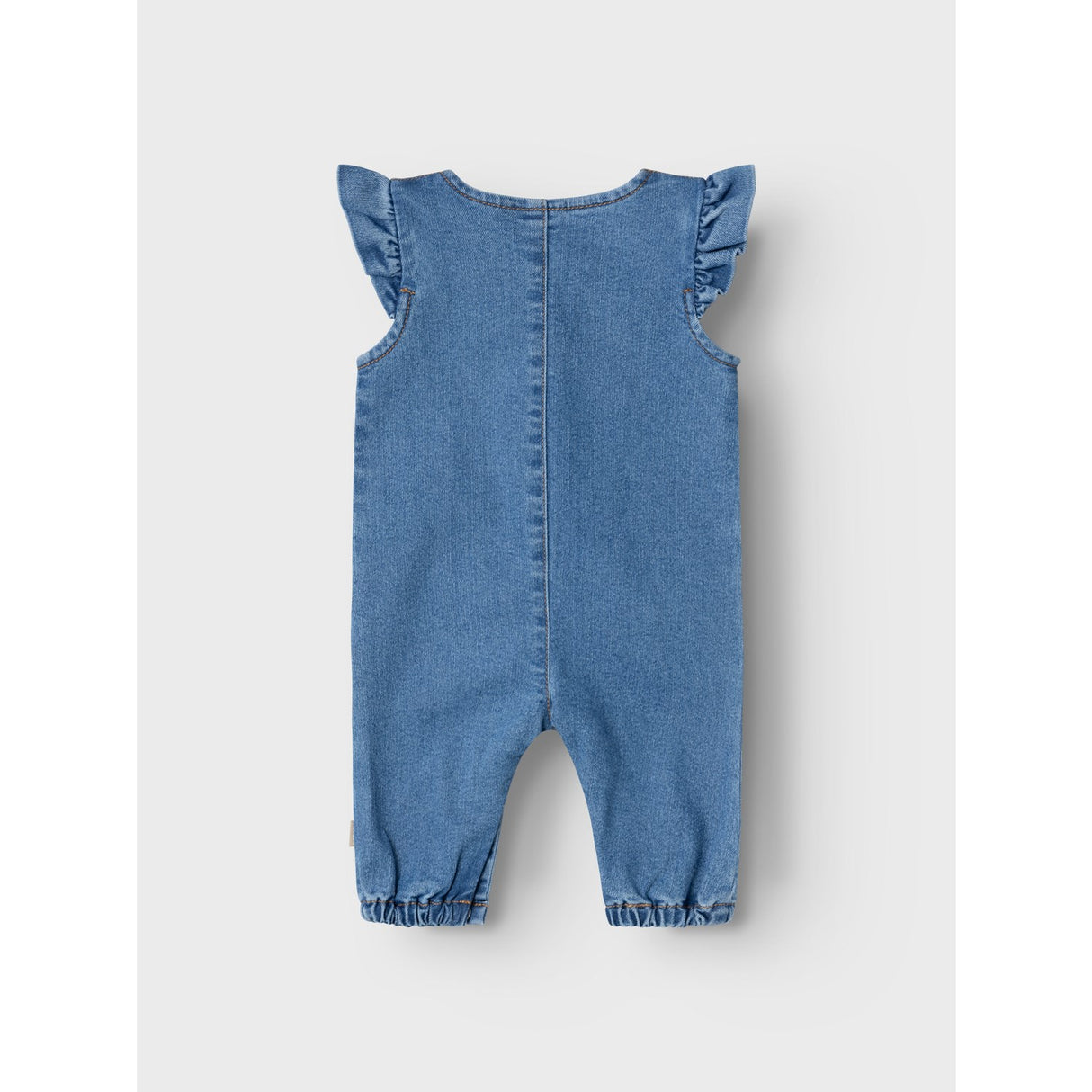 Name It Medium Blue Denim Lola Frill Denim Suit 3