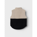 Name It Black Laket Teddy Waistcoat 5