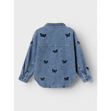 Name It Medium Blue Denim Elly Denim Jacket 5