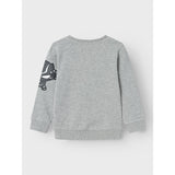 Name It Grey Melange Juck Marvel Sweatshirt 3