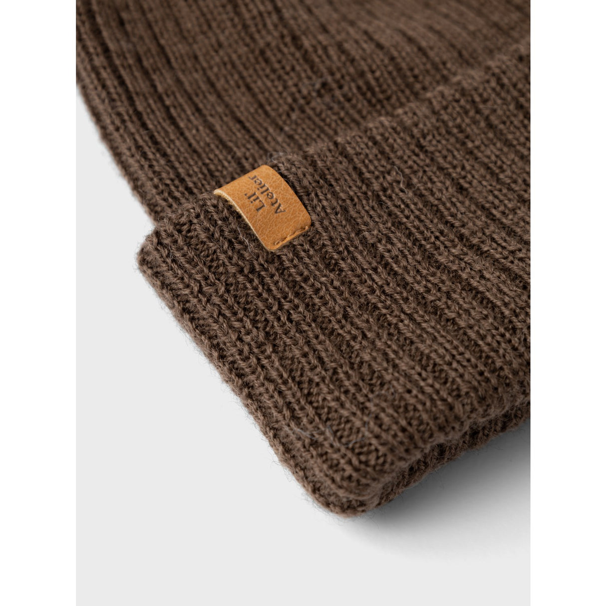 Lil'Atelier Dark Earth Nanson Knit Hat