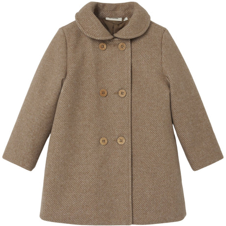 Lil'Atelier Travertine Melange Nalina Long Jacket