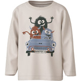 Name It Jet Stream Monsters In Car Vagno Loose Blouse