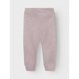 Name It Purple Dove Wesso Wool Sweatpants