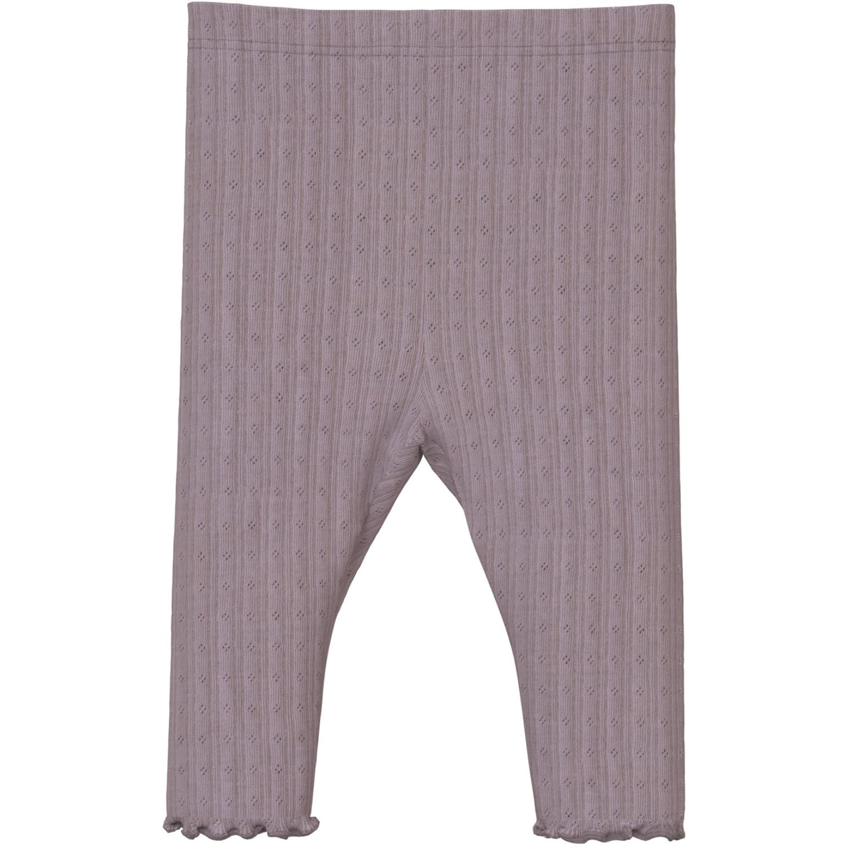 Name It Purple Dove Wossa Wool/Silk Rib Legging