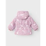 Name It Mauve Shadows Unicorn Maxi Jacket AOP