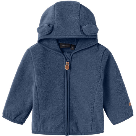 Name It Dark Denim Meeko Fleece Jacket