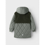 Name It Agave Green Mika Long Jacket