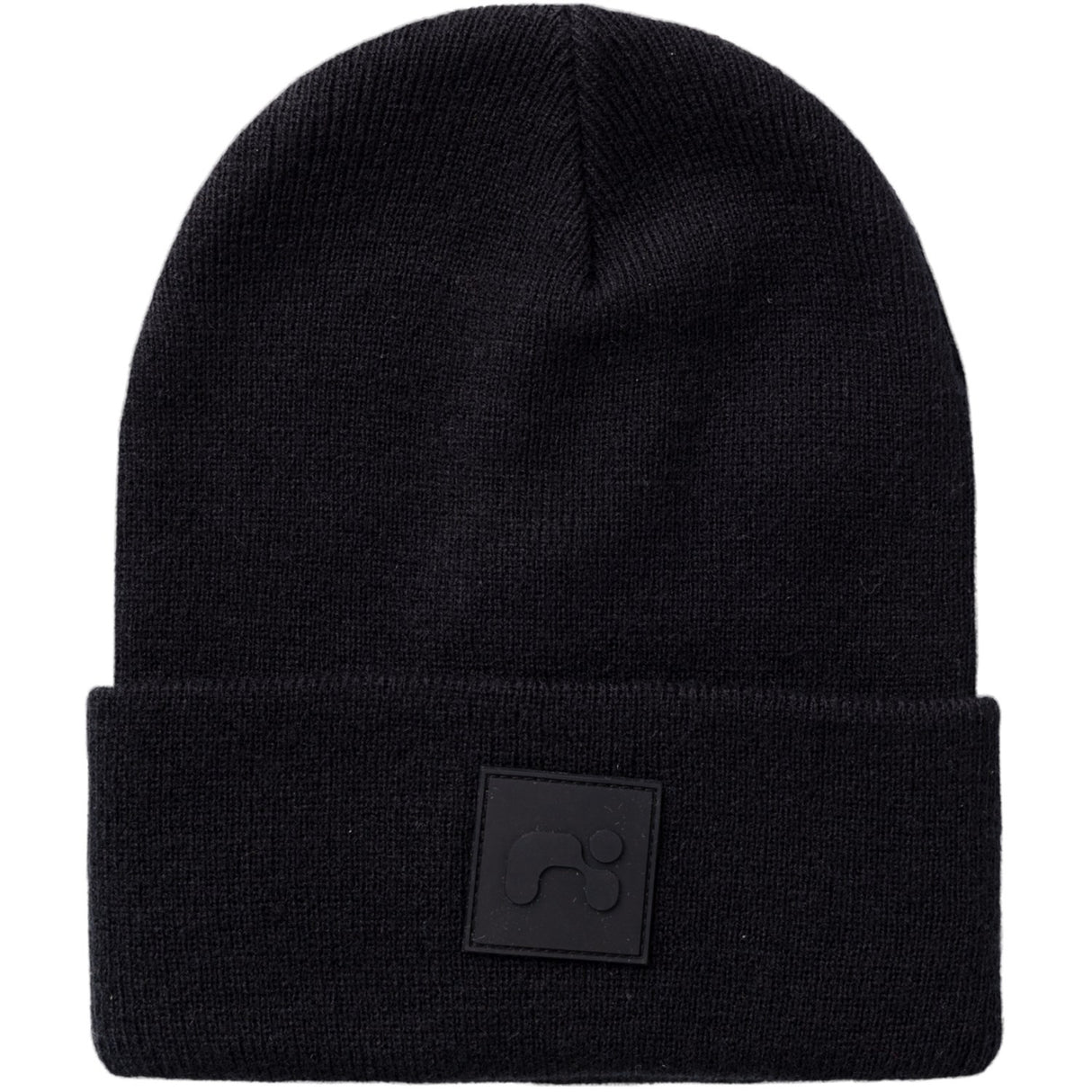 Name It Black Malik Knit Beanie Badge