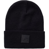 Name It Black Malik Knit Beanie Badge