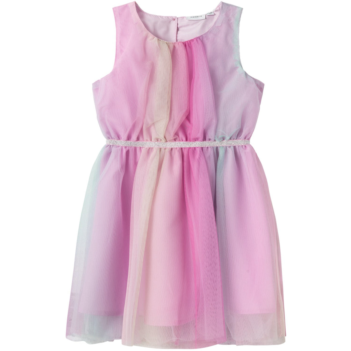 Name It Phlox Pink Nudella Tulle Spencer Dress