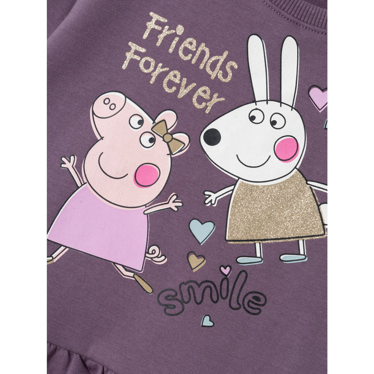 Name It Arctic Dusk Amira Peppa Pig Sweat Dress