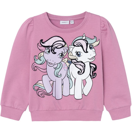 Name It Mauve Orchid Sine My Little Pony Crewneck