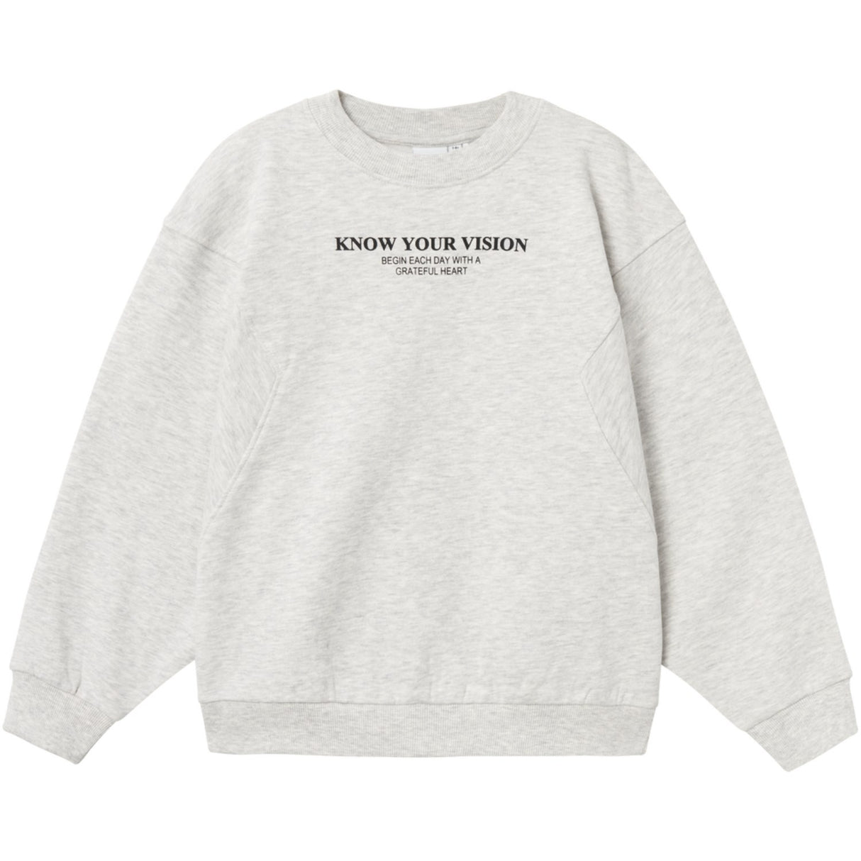 Name It Light Grey Melange Nakonni Crewneck