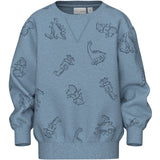 Name It Mountain Spring DinoAOP Vimo AOP Crewneck