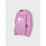 Name It Pastel Lavender Dreamer Viloui Crewneck 2