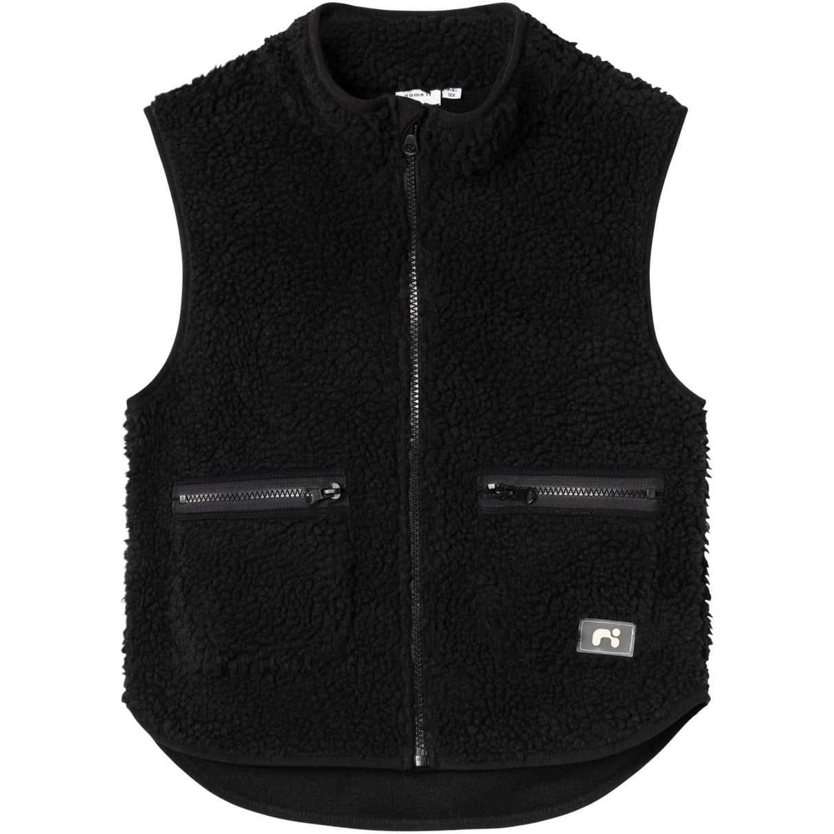 Name It Black Noderne Teddy Waistcoat