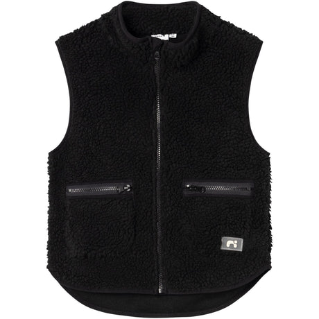 Name It Black Noderne Teddy Waistcoat