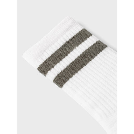 Name It Bright White Tea Leaf Nan Socks 2