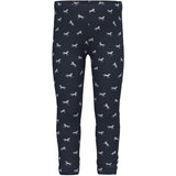 Name It Dark Sapphire W. Glitter Unicorn Tavina Sweat Fleece Legging Noos