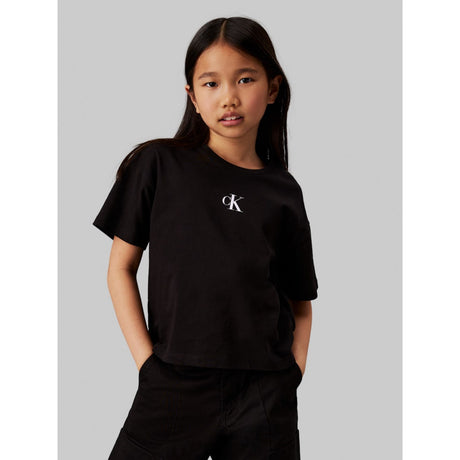 Calvin Klein Ck Black Ck LAndo Boxy Tee Ss